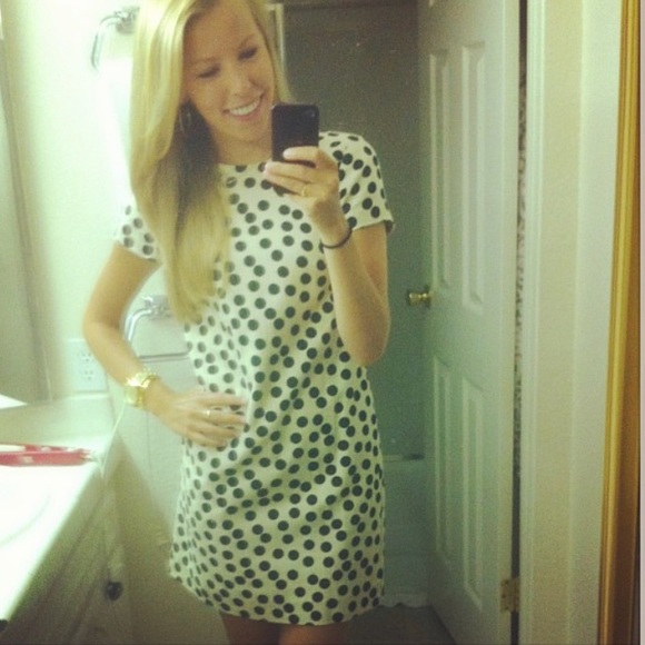 J. Crew Polka Dot Dress - Picture 2 of 3